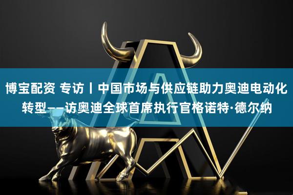 博宝配资 专访丨中国市场与供应链助力奥迪电动化转型——访奥迪全球首席执行官格诺特·德尔纳