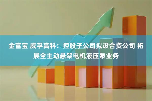 金富宝 威孚高科：控股子公司拟设合资公司 拓展全主动悬架电机液压泵业务